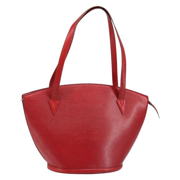 LOUIS VUITTON Epi Saint Jacques Shopping Shoulder Bag Red M52277 - Picture 1 of 12